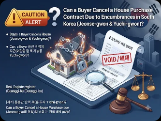 산 집에 전세권이나 유치권이 있으면 계약을 해제할 수 있을까요